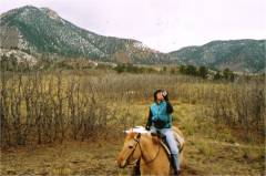 Ronda slaking her thirst