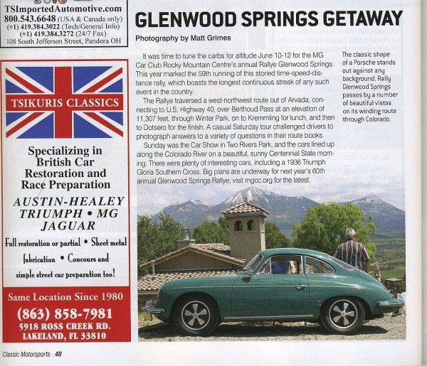 Classic Motorsports Nov 2011