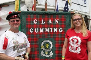 Cynthia with her new Clan